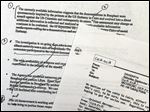  A portion of pages of emails that the White House released Wednesday, document how the Obama administration crafted its public talking points immediately following the Sept. 11, 2012, deadly attack on a U.S. diplomatic post in Benghazi, Libya.