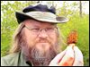  Antoine Delaforterie holds a morel mushroom that he found in Rochester Hills, Mich.