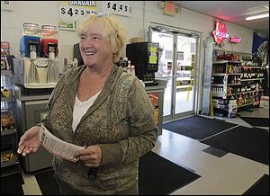 Retired Spanish teacher Rose Corcoran-Smith says she will fly her friends to Spain and set up a college fund for her great-grandson if she wins the Powerball. 