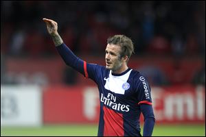 Paris Saint-Germain hopes to strike a deal with David Beckham in the next two weeks in which the former England captain will work with the French club after retirement, possibly in an ambassadorial role.