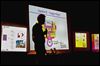  John Appt, chairman of the Master Plan Steering Committee, presents the five options for renovating or replacing Rossford’s school buildings during a forum Wednesday at the high school auditorium.