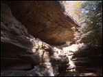  Lower falls on Old Man's Creek at Hocking Hills State Park.