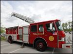  A fire truck was donated by the City of Toledo to the Public Safety/EMT-Fire Science program at Penta Career Center.