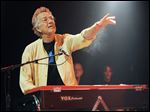  Ray Manzarek of The Doors performs in 2012 at the Sunset Strip Music Festival launch party celebrating The Doors at the House of Blues in West Hollywood, Calif.