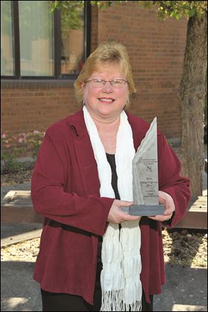 Pamela Hayman-Weaner was given a Making a Difference award from Northwest State Community College.