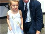  Miss Poppy and Sylvania Mayor Craig Stough.