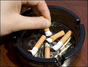 Facts and fig­ures from the Amer­i­can Cancer So­ci­ety should be an in­cen­tive to quit. Thirty per­cent of all can­cer deaths are at­trib­uted to the use of to­bacco. The num­ber of lung can­cer deaths from sec­ond-hand smoke this year is pre­dicted to be 34,000.