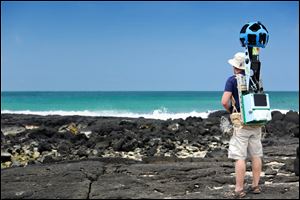 Google sent hikers to the Galapagos with Street View gear called 