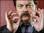  Actor Nick Offerman, who plays surly Ron Swanton on 'Parks and Recreation,' says he thinks his new film, opening Friday, will appeal to everyone.
