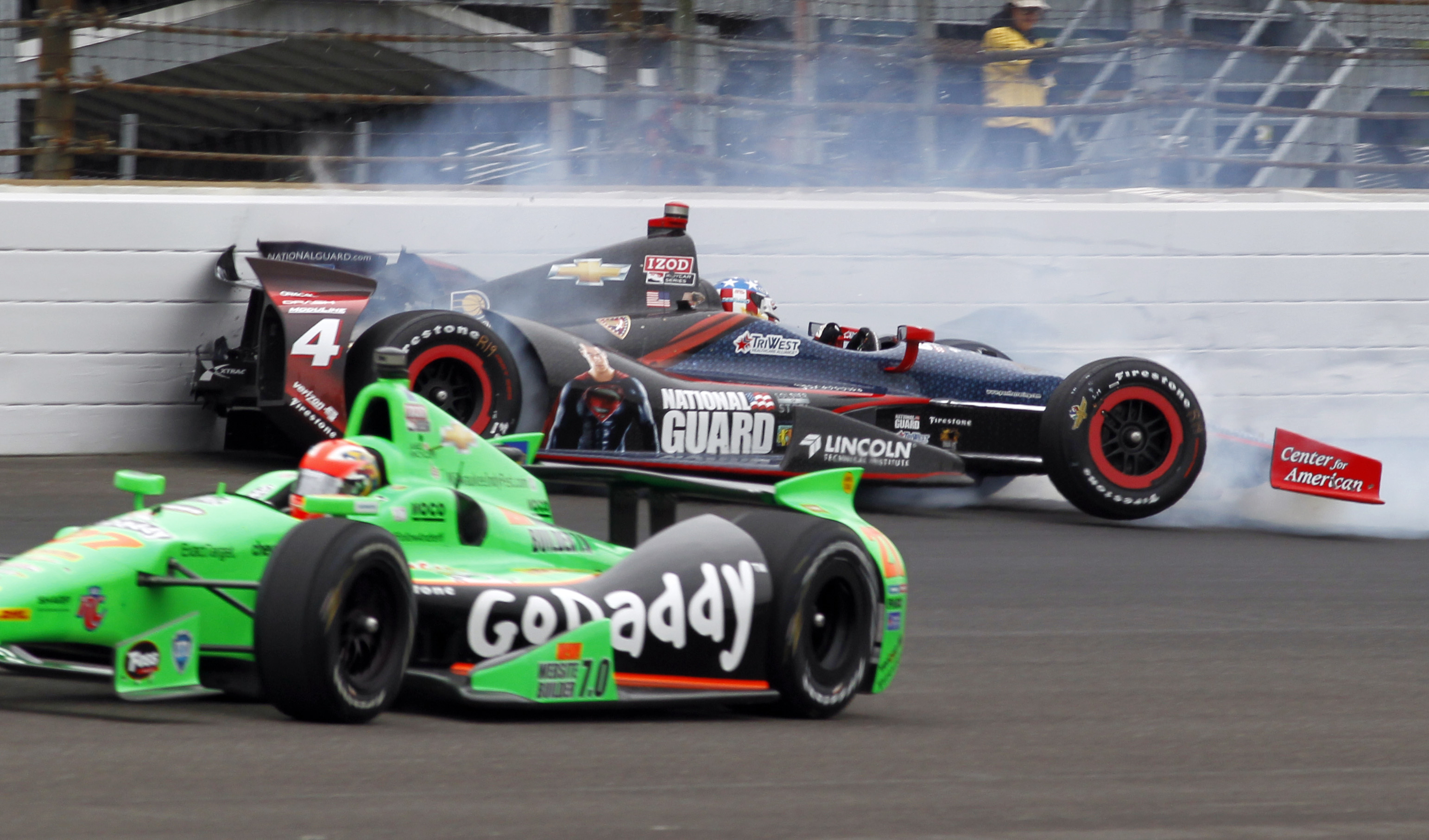 Indy 500 under way with crash in opening laps The Blade