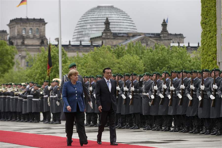 Germany-China-Merkel-Keglang