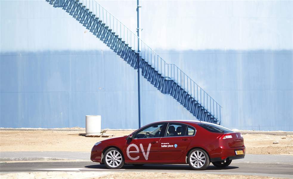 Mideast-Israel-Electric-Car-Better-Place