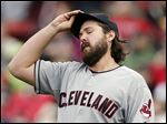  Cleveland Indians relief pitcher Chris Perez