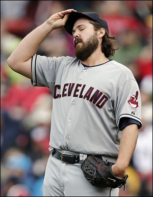 Cleveland Indians pitcher Chris Perez 