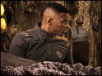  Will Smith, left, and Jaden Smith in a scene from 