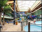  Maui Sands Resort Water Park in Sandusky has reopened after closing in 2008. The 45,000-square-foot complex features a giant bowl slide, inner tube and body slides, an action river, and multiple pool areas.