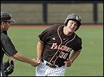  Bowling Green’s Jeremy Shay hit a solo home run during the first inning of the Falcons’ loss.
