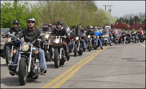 The Christian Cruisers of the Toledo Area, a local chapter of the Christian Motorcycle Association, hosts a 