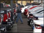  Chrysler's Dodge Ram sales were strong last month, helping boost the overall company vehicle sales. 