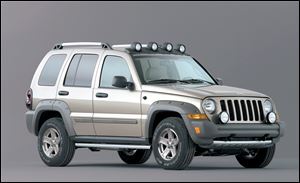 This undated file photo provided by Chrysler shows the 2005 Jeep Liberty Renegade. Chrysler is refusing a request by U.S. safety regulators to recall about 2.7 million vehicles to fix fuel tanks.
