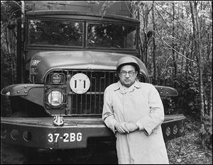 In 1964, Seymour Rothman went to the National Guard's Camp Grayling in Michigan to report. A World War II vet, he’s seen with a deuce-and-a-half Army truck.