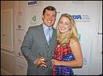  Dock Treece and his fiance Kiah Barrette at the MDA fund-raiser.