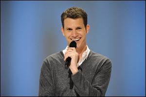 SAN FRANCISCO, CA- JUNE 12: Comedian Daniel Tosh performs on Comedy Central's âDaniel Tosh: Happy Thoughtsâ at the Yerba Buena Center for the Arts, June 12, 2010 in San Francisco, California. (Photo by Phil McCarten/PictureGroup).