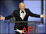  Honoree Mel Brooks addresses the audience during the American Film Institute's 41st Lifetime Achievement Award Gala at the Dolby Theatre on Thursday in Los Angeles.