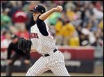  Starting pitcher Pat Misch threw six scoreless innings on Friday to lead the Mud Hens to a 6-0 win over Columbus.