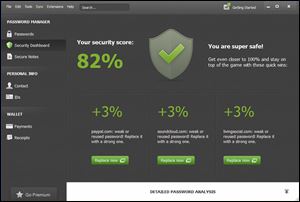 The Dashlane 2.0 security dashboard is not only a time-saver, it works in Safari, Chrome, Explorer, and Firefox.