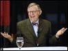  Ohio State President E. Gordon Gee discusses his decision to leave his post in July.