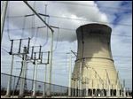  BIZ  POWER30   DAVIS-BESSE NUCLEAR POWER STATION.  POWER LINES WITH COOLING TOWER.   DIANE HIRES 3-21-01