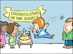 A growing trend toward divorce celebrations and ceremonies is helping dissolve the shame surrounding the end of “till death do us part.”