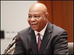  The longtime business manager for Local 500 of the Laborers International Union of North America, Phil Copeland, was defeated Sunday in his bid for re-election by the former vice president whom he fired in April.