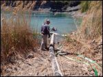  The Sylvania Recreation District had to pump about 20 million gallons of water from Silica Quarry into Centennial Quarry this year.
