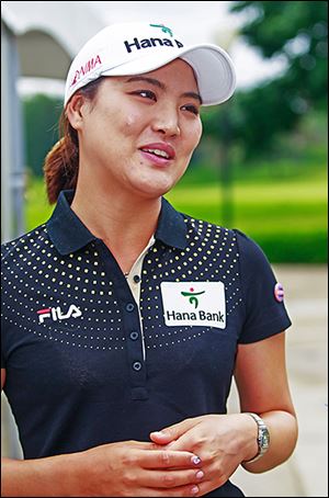 So Yeon Ryu returned Monday to Highland Meadows, where she won last year’s LPGA event.