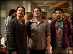  James Franco, left, and Seth Rogen in a scene from 'This Is The End.'