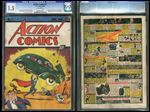  This image provided by Metropolis Collectibles/ComicConnect, Corp., shows the front and back cover of 
