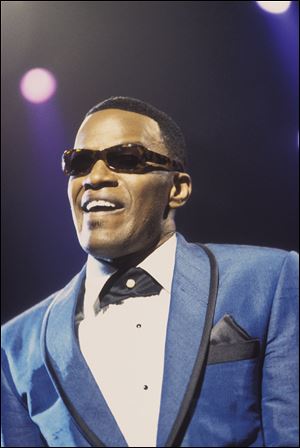 Jamie Foxx mouthed Ray Charles classics in the musical biographical drama 'Ray.' 