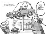  Kirk's Editorial Cartoon: Kasich's Budget 