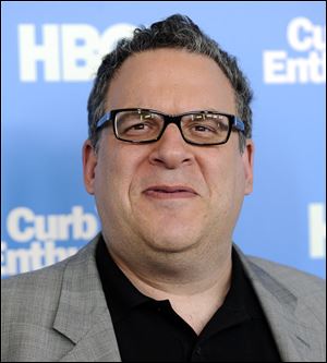 Los Angeles police say 'Curb Your Enthusiasm' actor and comedian Jeff Garlin has been arrested on a felony vandalism charge after a dispute with another motorist over a parking space.