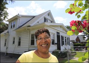 Lillie Hudgins had the roof of her home replaced with state money obtained through United North. My insurance company was going to drop me,' she says.