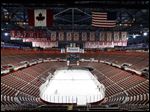  Plans are under way to replace Joe Louis Arena in Detroit where the Red Wings hockey team plays. 