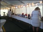  Part of the display at the Summer in Paris gala.
