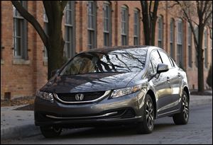 Honda had the top-performing small car and small SUV, with the Honda Civic and Honda CR-V, in the J.D. Power survey.