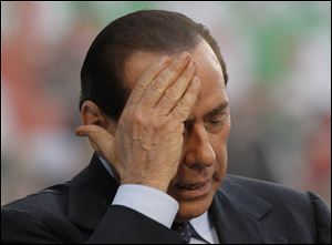 Silvio Berlusconi, Italy’s former prime minister, was sentenced to seven years in prison and banned from politics for life Monday for paying an underage prostitute for sex during infamous “bunga bunga” parties and forcing public officials to cover it up.