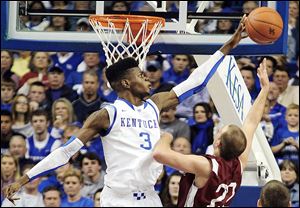 Kentucky's 6-foot-11 Nerlens Noel, who visited the Cleveland Cavaliers last week, could possibly be the No. 1 pick in the NBA draft.