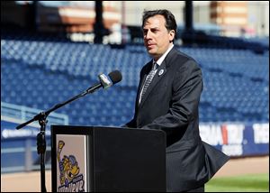 Toledo Walleye President and General Manager Joe Napoli. 