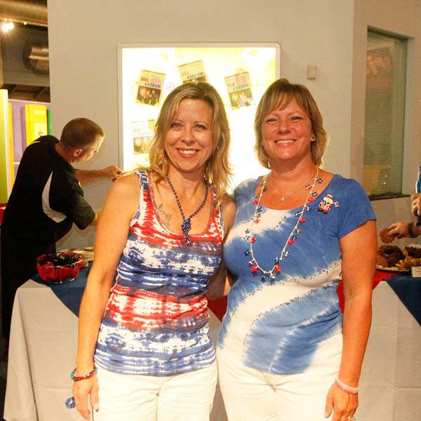 Becki-Sepesy-left-and-Maria-Bronson-right-during-an-Independence-Day-celebration-at-the-Imagination-Station-on-July-4-2013