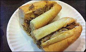 Philly original cheesesteak from Mister Spot's.